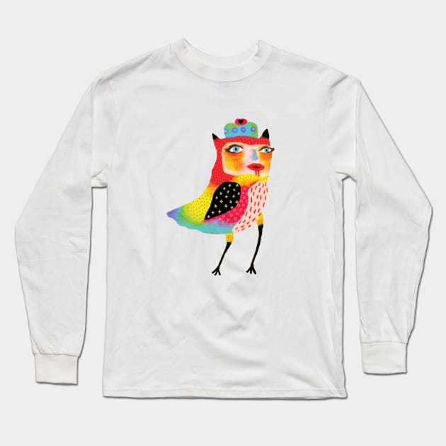 Royal Bird Long Sleeve T-Shirt by saif